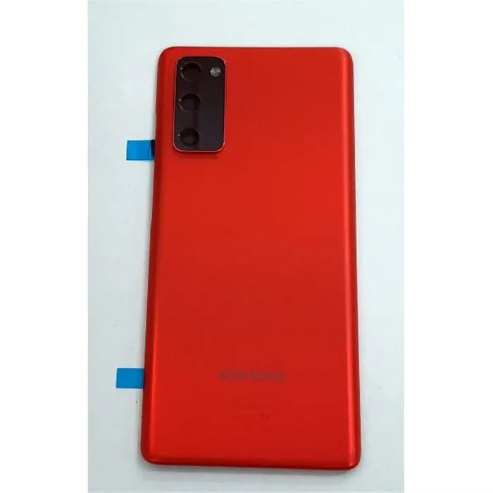 Tapa trasera o tapa bateria roja para Samsung Galaxy S20 FE 4G SM-G780F G780F G780 GH82-24263E Service Pack