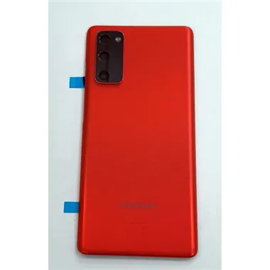 Tapa trasera o tapa bateria roja para Samsung Galaxy S20 FE 4G SM-G780F G780F G780 GH82-24263E Service Pack