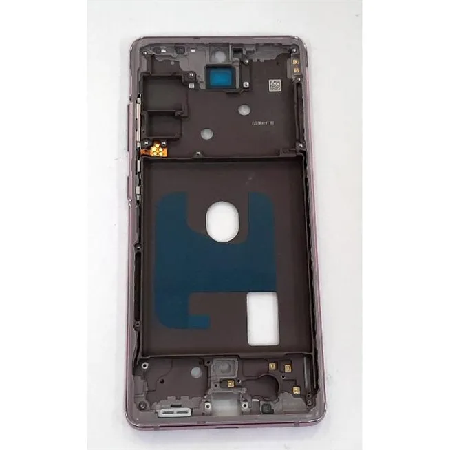 Carcasa central o marco purpura para Samsung Galaxy S20 FE 4G SM-G780 S20 FE 5G SM-G781 calidad premium