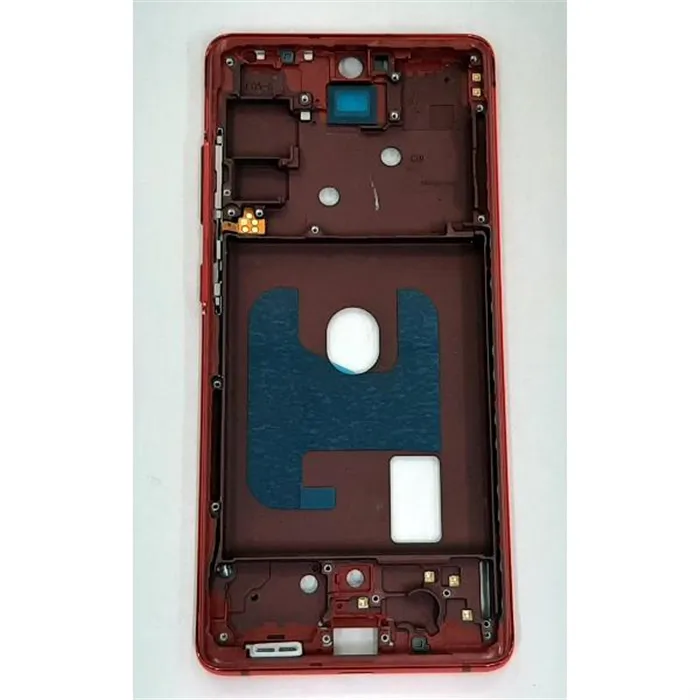 Carcasa central o marco rojo para Samsung Galaxy S20 FE 4G SM-G780 S20 FE 5G SM-G781 calidad premium