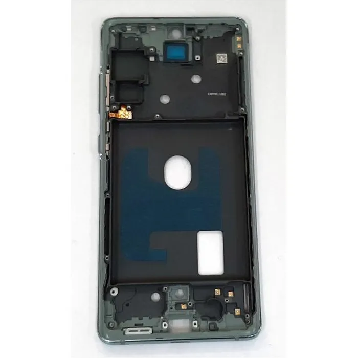Carcasa central o marco verde para Samsung Galaxy S20 FE 4G SM-G780 S20 FE 5G SM-G781 calidad premium