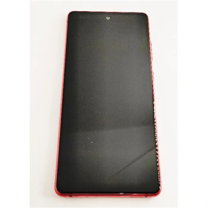 Pantalla LCD mas tactil negro Samsung Galaxy S20 FE 4G 5G SM-G780F GH82-24214E mas marco rojo SERVICE PACK