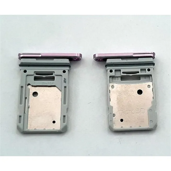 Soporte o bandeja dual sim purpura para Samsung Galaxy S20 FE 4G SM-G780B G780B G780 calidad premium