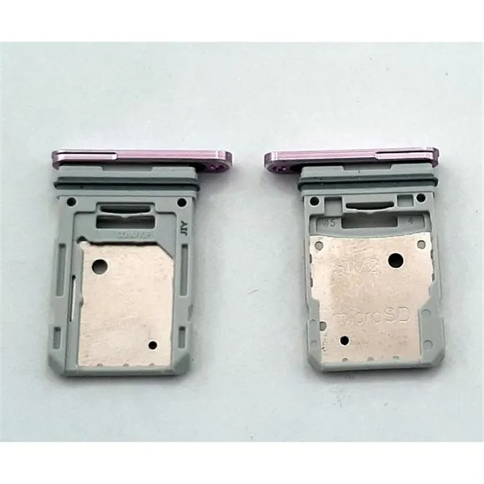 Soporte o bandeja dual sim purpura para Samsung Galaxy S20 FE 4G SM-G780B G780B G780 calidad premium
