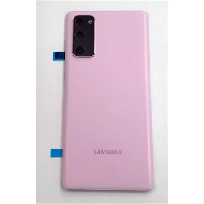 Tapa trasera o tapa bateria rosa para Samsung Galaxy S20 FE 5G SM-G781 GH82-24223C Service Pack