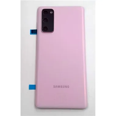 Tapa trasera o tapa bateria rosa para Samsung Galaxy S20 FE 5G SM-G781 GH82-24223C Service Pack