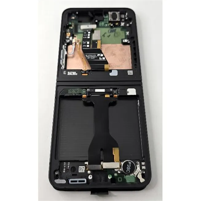 Pantalla lcd para Samsung Galaxy Z Flip6 SM-F741B mas tactil negro con marco negro GH82-35014E Service Pack
