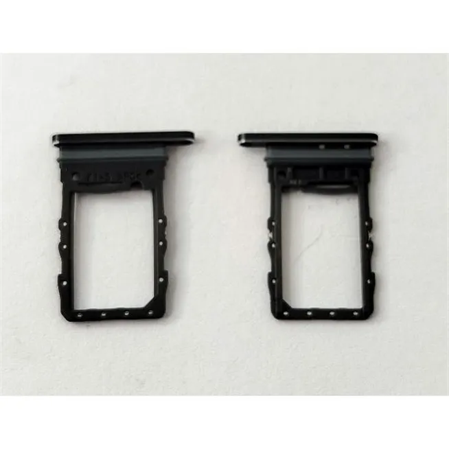 Soporte o bandeja dual sim negro para Samsung Galaxy Z Flip 6 5G F741 calidad premium