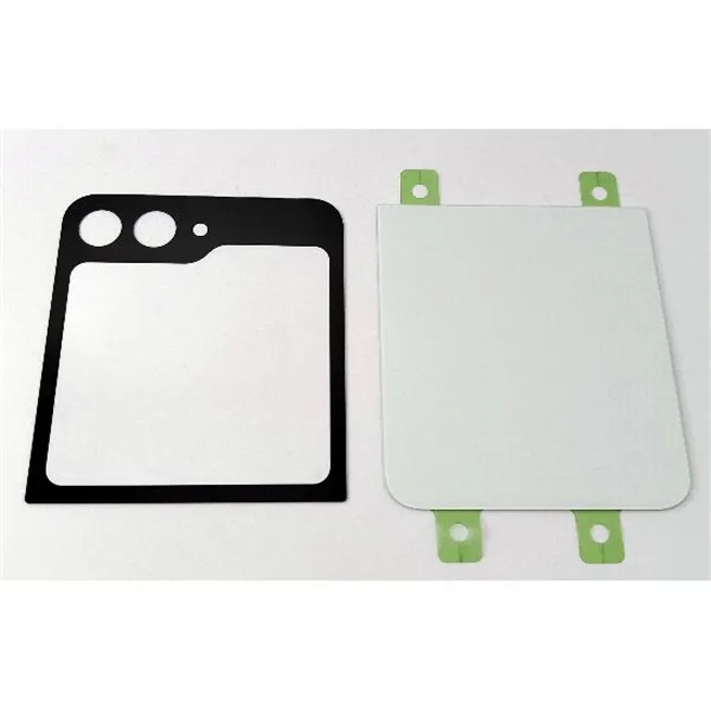 Tapa trasera o tapa bateria plata para Samsung Galaxy Z Flip 6 5G F741 