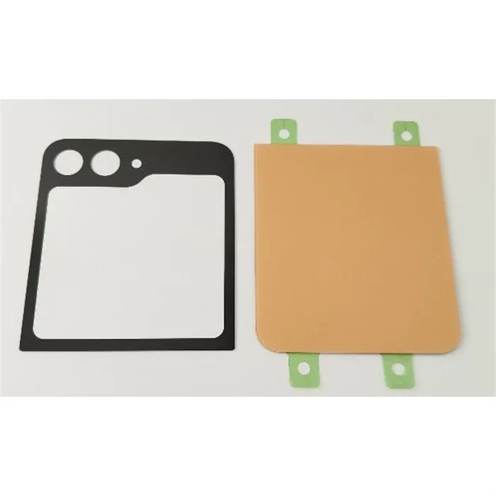 Tapa trasera o tapa bateria dorada para Samsung Galaxy Z Flip 6 5G F741 