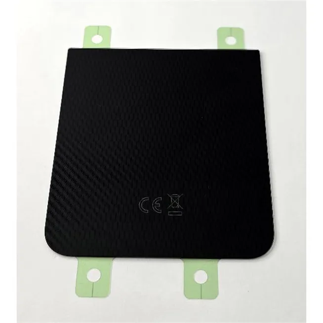 Tapa trasera o tapa bateria negra para Samsung Galaxy Z Flip6 SM-F941B GH82-35182E Service Pack