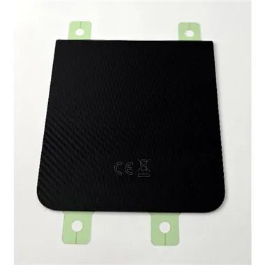 Tapa trasera o tapa bateria negra para Samsung Galaxy Z Flip6 SM-F941B GH82-35182E Service Pack