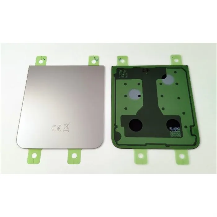 Tapa trasera o tapa bateria gris para Samsung Galaxy Z Flip6 SM-F941B GH82-35182A Service Pack