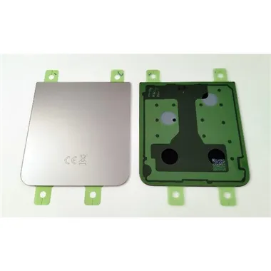 Tapa trasera o tapa bateria gris para Samsung Galaxy Z Flip6 SM-F941B GH82-35182A Service Pack