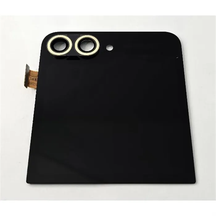 Tapa trasera Lcd para Samsung Galaxy Z Flip6 5G SM-F741B para modelo amarillo GH97-30012B Service Pack