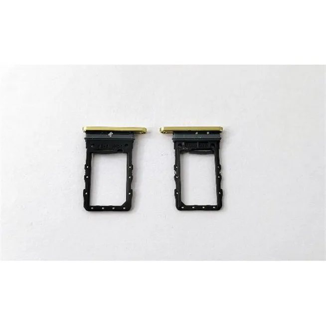 Soporte o bandeja dual sim amarillo para Samsung Galaxy Z Flip 6 5G F741 calidad premium