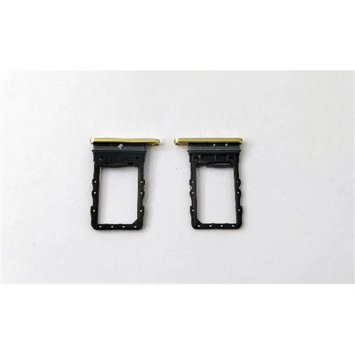 Soporte o bandeja dual sim amarillo para Samsung Galaxy Z Flip 6 5G F741 calidad premium