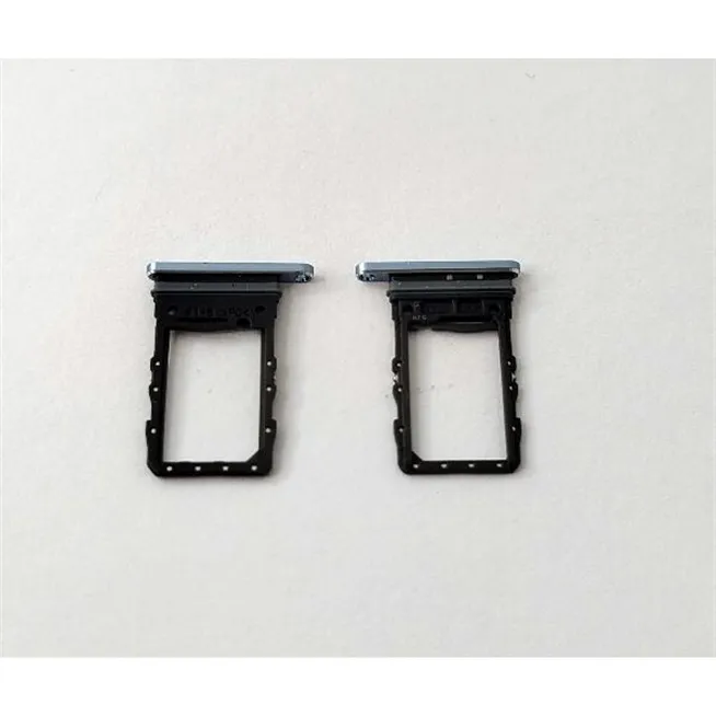 Soporte o bandeja dual sim azul para Samsung Galaxy Z Flip 6 5G F741 calidad premium