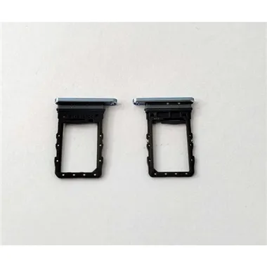 Soporte o bandeja dual sim azul para Samsung Galaxy Z Flip 6 5G F741 calidad premium