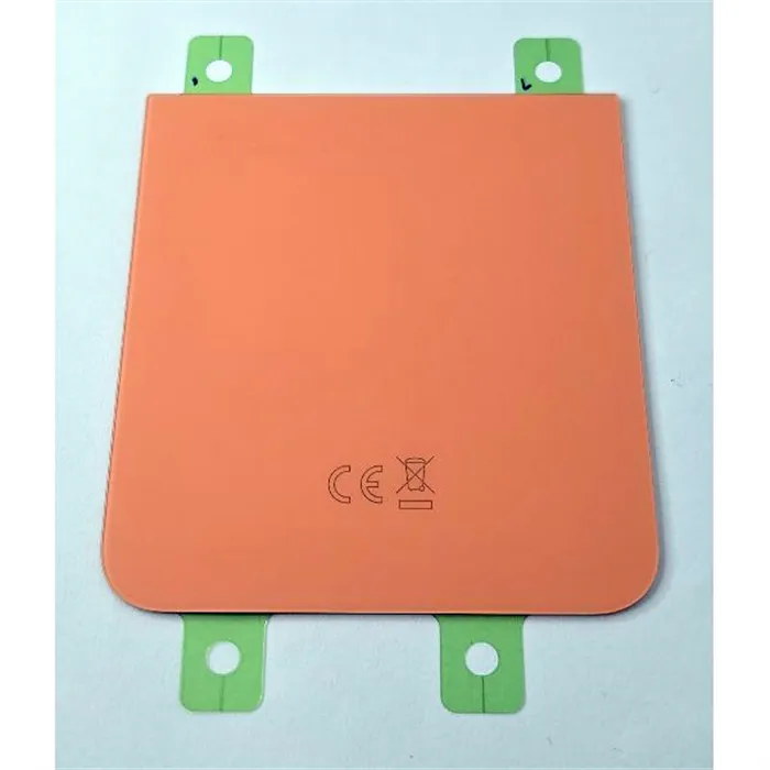 Tapa trasera o tapa bateria naranja para Samsung Galaxy Z Flip6 SM-F741B GH82-35182G Service Pack