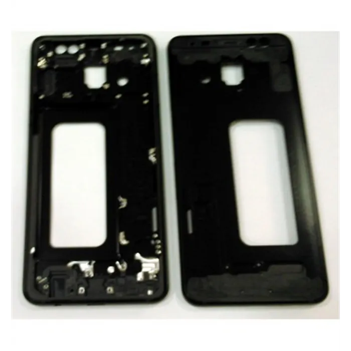 Samsung GH97-21406A A530F GALAXY A8 2018 carcasa central o marco negro premium