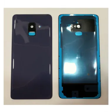 Tapa trasera o tapa bateria azul mas cubierta camara para Samsung Galaxy A8 2018 A530