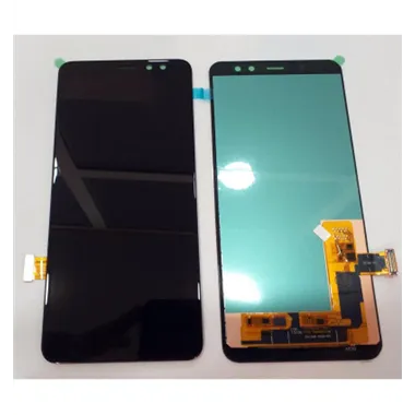Samsung Galaxy A8 2018 A530 pantalla lcd calidad Oled + táctil negro compatible