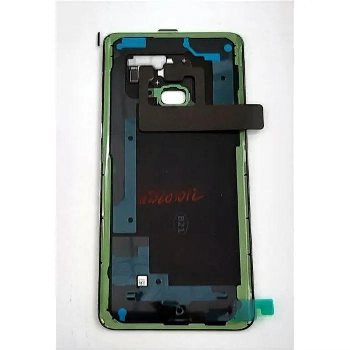 Tapa trasera o tapa bateria negra para Samsung Galaxy A8 2018 A530 GH82-15557A Service Pack
