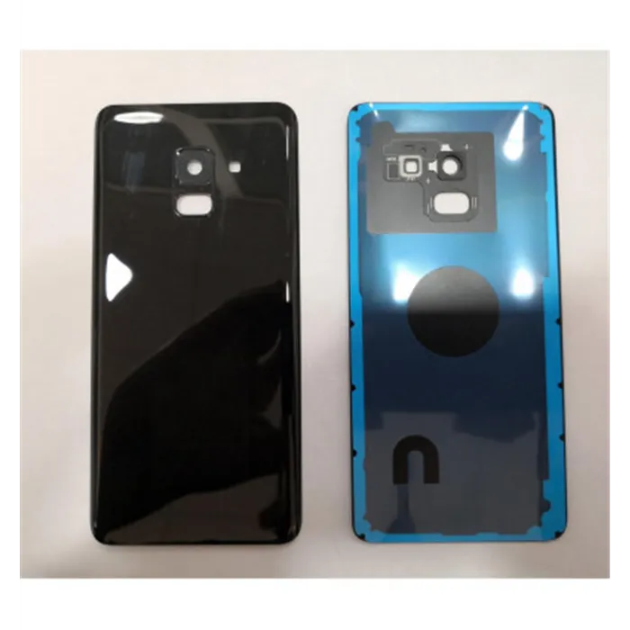Tapa trasera o tapa bateria negra mas cubierta camara para Samsung Galaxy A8 2018 A530