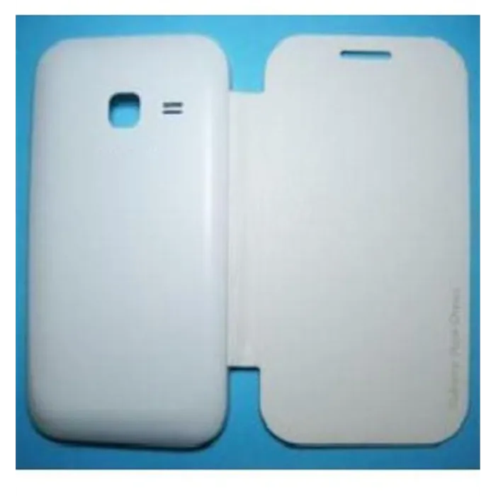 Samsung Galaxy Ace Duos S6802 Flip Cover Blanco