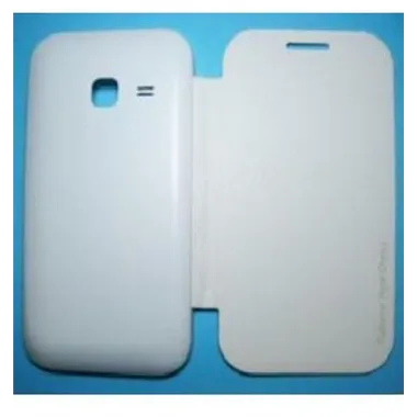 Samsung Galaxy Ace Duos S6802 Flip Cover Blanco