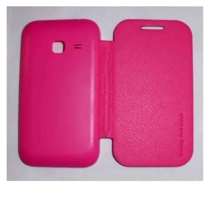 Samsung Galaxy Ace Duos S6802 Flip Cover Rosa
