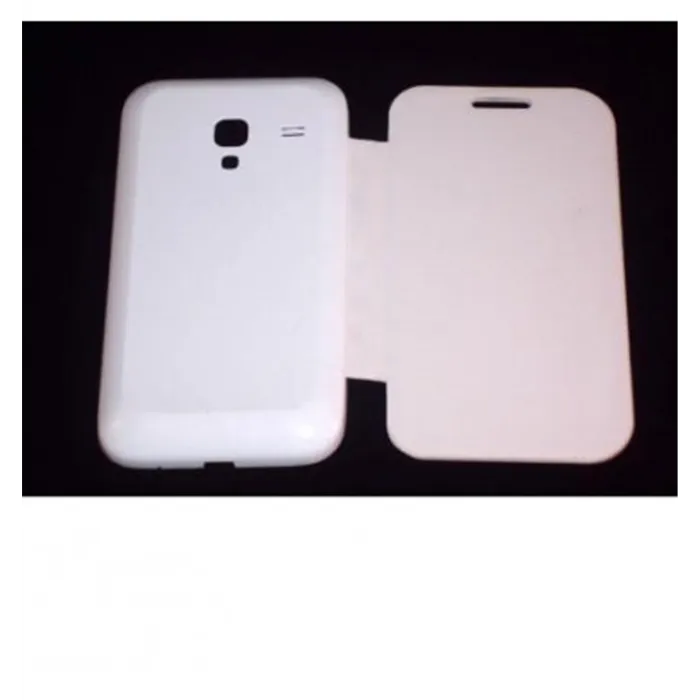 Samsung Galaxy ACE Plus S7500 Flip Cover blanca