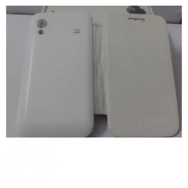 Samsung Galaxy Ace S5830 Flip Cover blanca