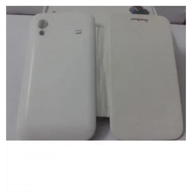 Samsung Galaxy Ace S5830 Flip Cover blanca