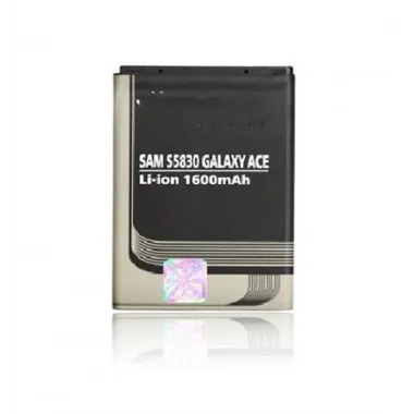 Batería Samsung  EB494358VU S5830 GALAXY ACE/S5670 GALAXY GIO 1600m/Ah Li-Ion (BS) PREMIUM