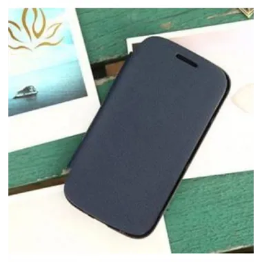 Samsung Galaxy Ace S5830 Flip Cover azul marino