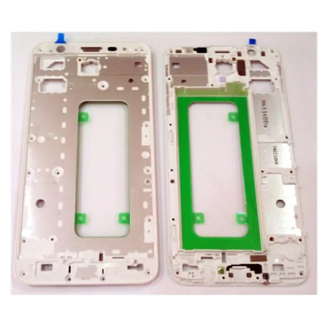 Samsung Galaxy j7 Prime G610 carcasa central o marco blanco premium