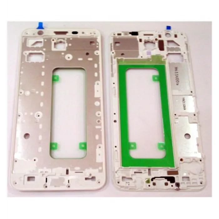 Samsung Galaxy j7 Prime G610 carcasa central o marco blanco premium