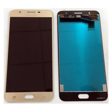 Samsung Galaxy j7 Prime G610 pantalla lcd + tactil dorado premium