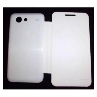 Samsung Galaxy S Advance I9070 FLIP Cover Blanco