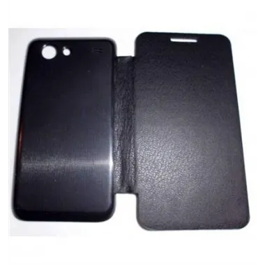 Samsung Galaxy S Advance I9070 FLIP Cover Negro