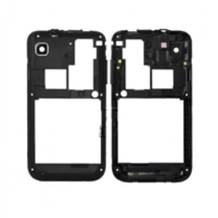 Samsung Galaxy S I9000 I9001 Carcasa trasera negra premium