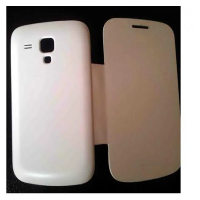 Samsung Galaxy Trend Duos S7562 flip cover blanca