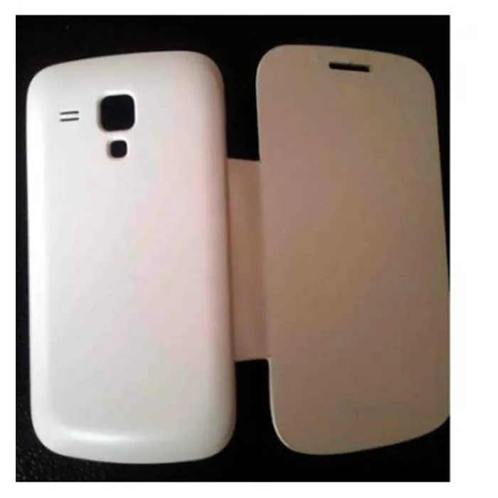 Samsung Galaxy Trend Duos S7562 flip cover blanca