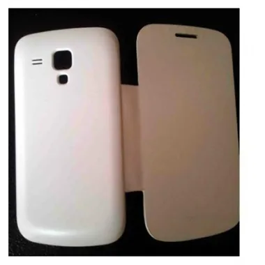 Samsung Galaxy Trend Duos S7562 flip cover blanca