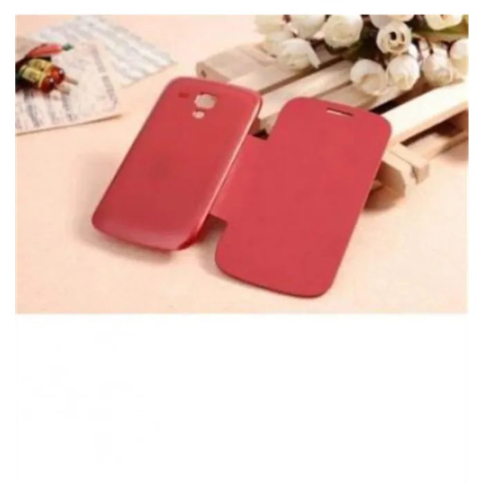 Samsung Galaxy Trend Duos S7562 flip cover roja