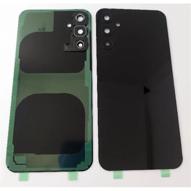 Tapa trasera o tapa bateria negra para Samsung Galaxy A24 4G A245F con lente de camara