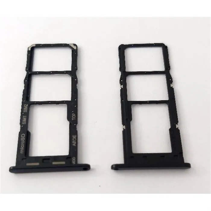 Soporte o bandeja dual sim negro para Samsung Galaxy A24 4G SM-A245F calidad premium