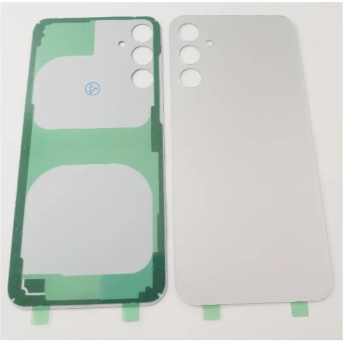 Tapa trasera o tapa bateria plateada para Samsung Galaxy A24 4G A245F